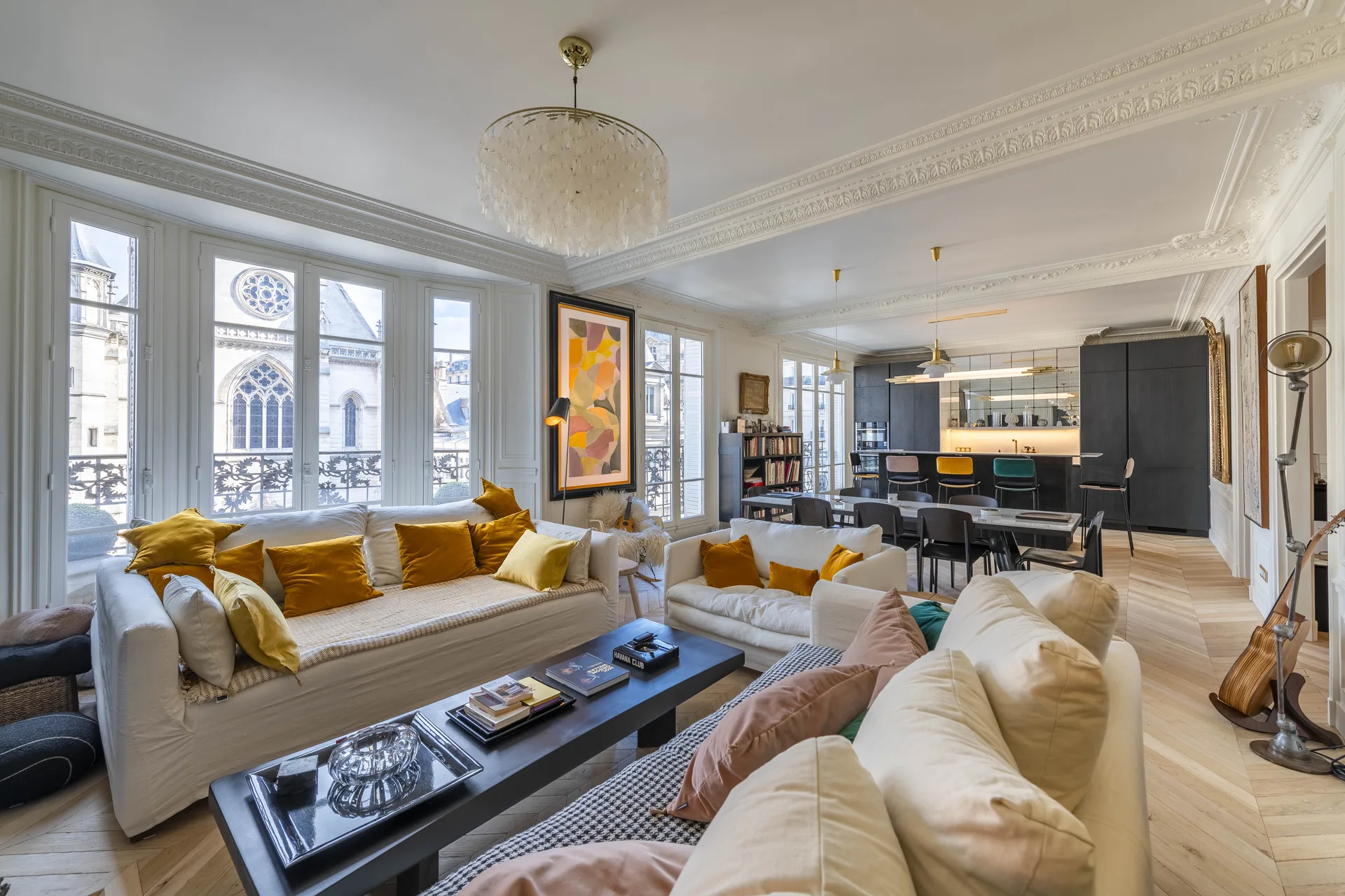 Rénovation d'appartement haussmannien à Paris — projet 53 réalisé par Attapro Bati