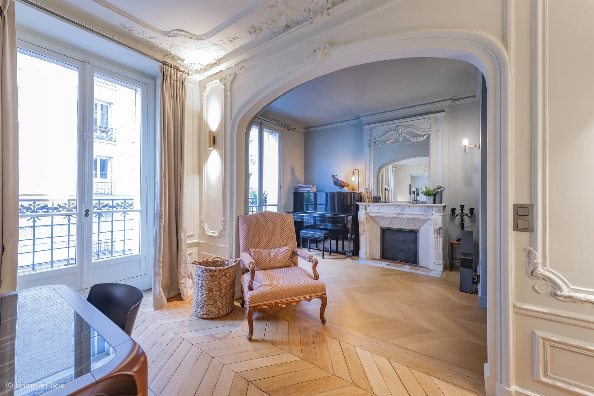 Rénovation d'appartement haussmannien à Paris — projet 39 réalisé par Attapro Bati
