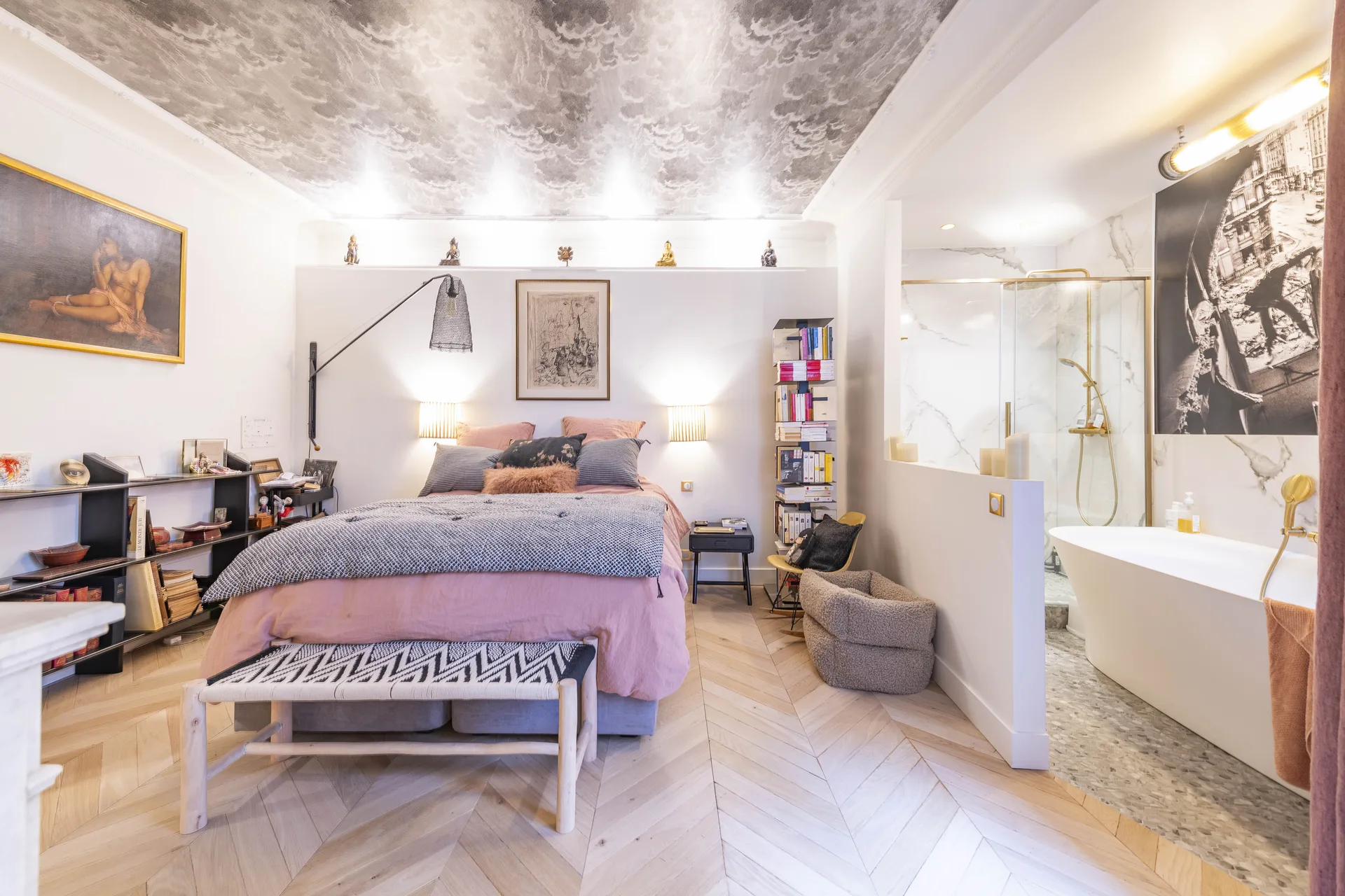 Rénovation d'appartement haussmannien à Paris — projet 59 réalisé par Attapro Bati