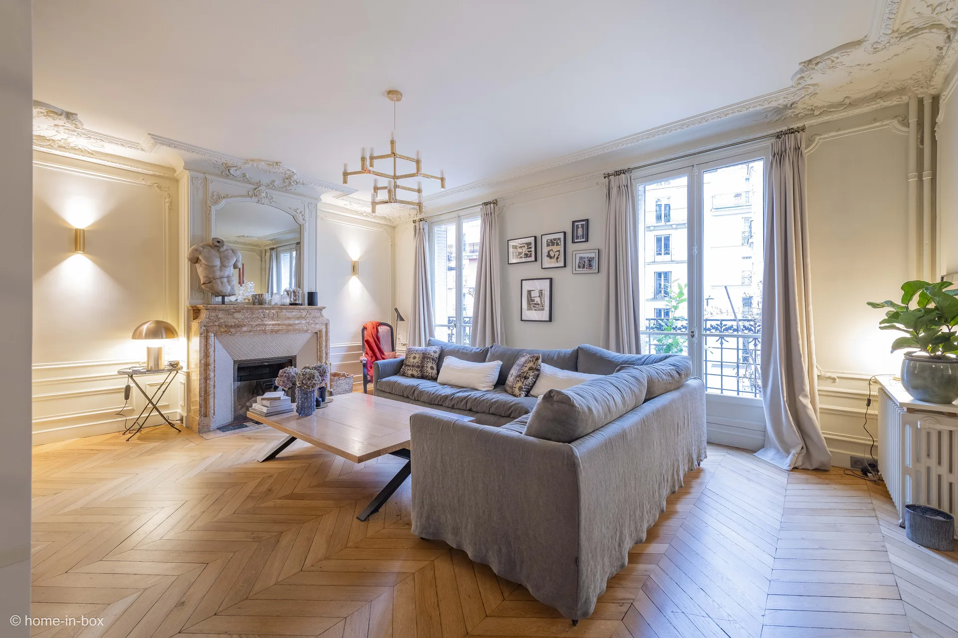 Rénovation d'appartement haussmannien à Paris — projet 28 réalisé par Attapro Bati