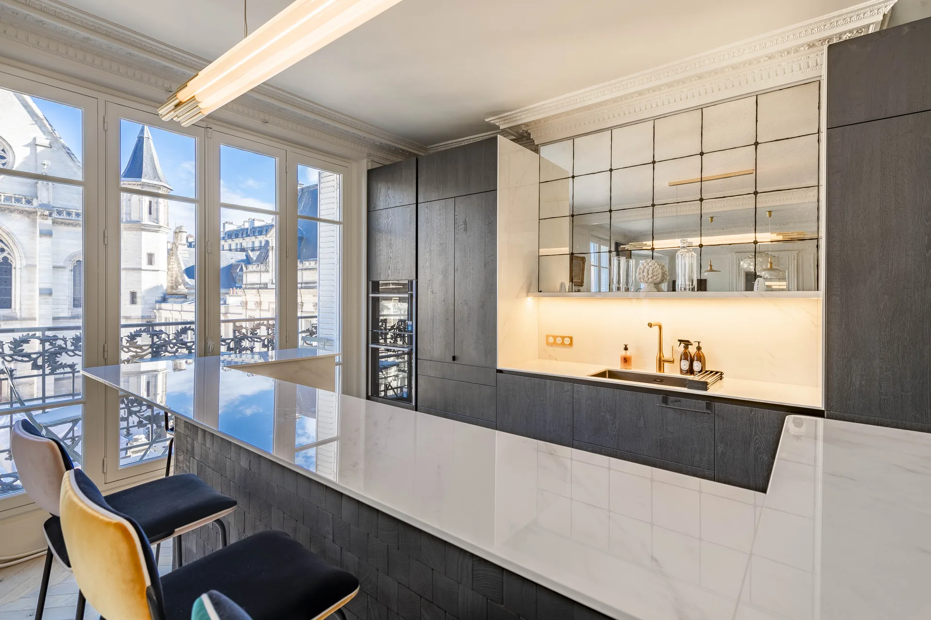 Rénovation d'appartement haussmannien à Paris — projet 47 réalisé par Attapro Bati