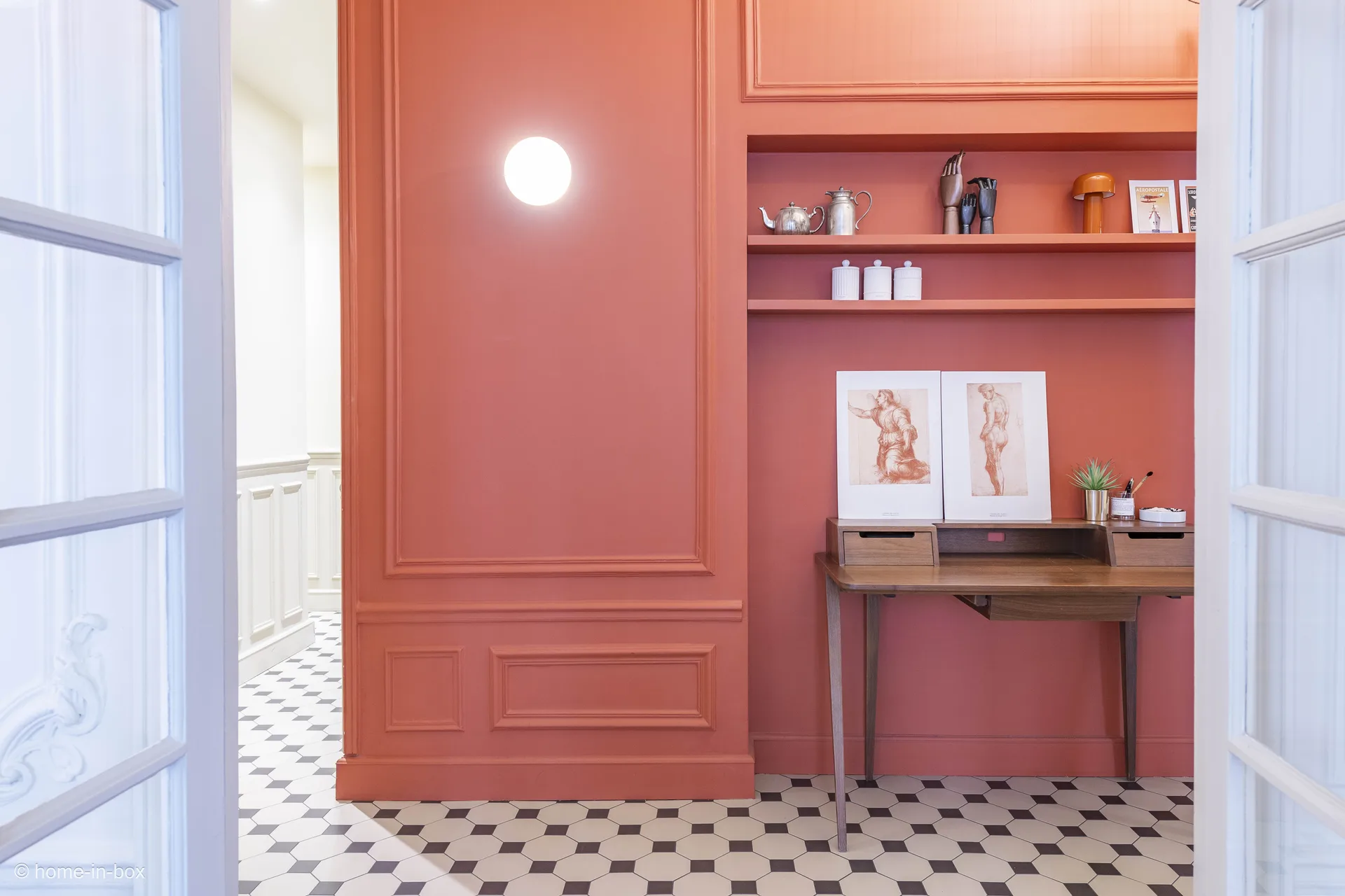 Rénovation d'appartement haussmannien à Paris — projet 48 réalisé par Attapro Bati