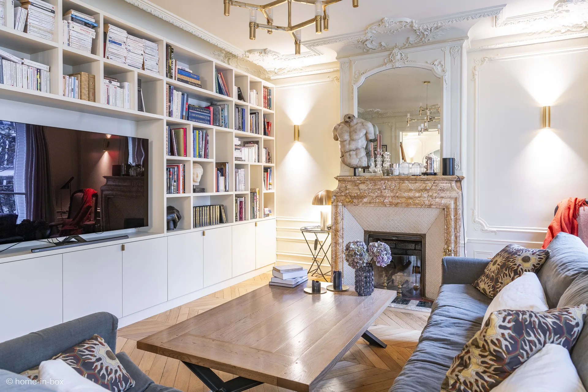 Rénovation d'appartement haussmannien à Paris — projet 21 réalisé par Attapro Bati