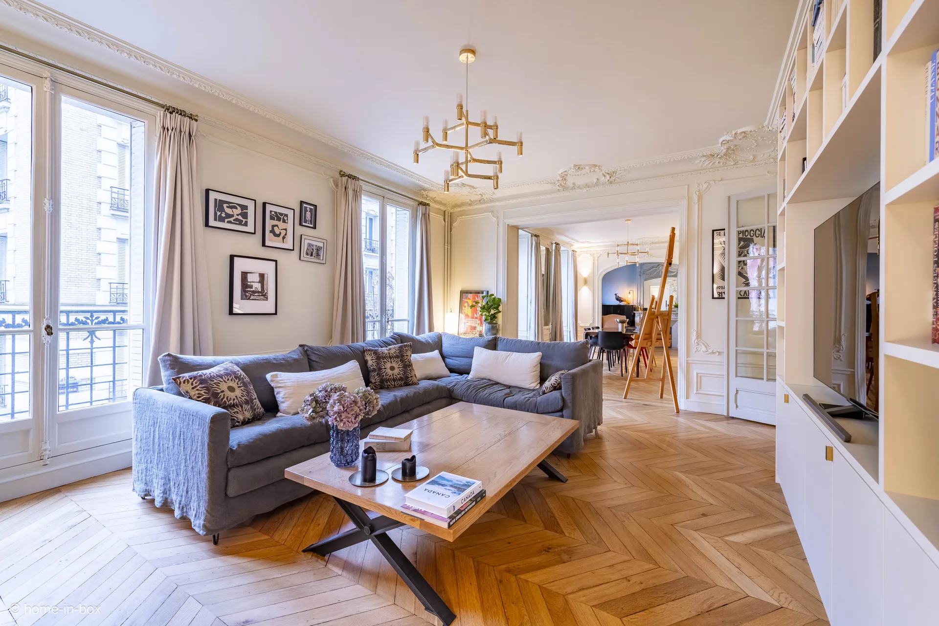 Rénovation d'appartement haussmannien à Paris — projet 26 réalisé par Attapro Bati